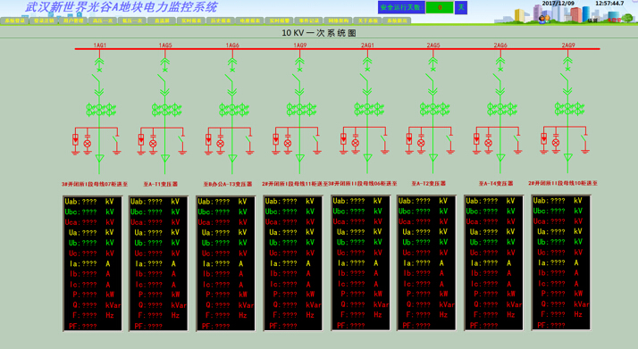 武漢光谷新世界電力監(jiān)控系統(tǒng)